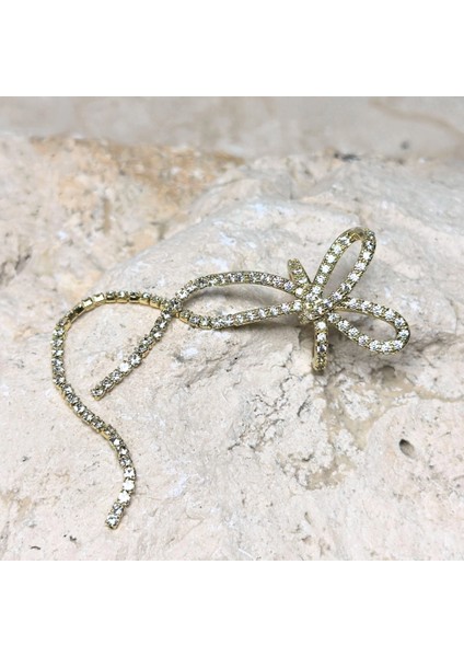 Fiyonk Taşlı Gold Earcuff modelleri