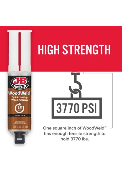 Kwikwood™ Epoksi Macun - 2 Oz Ahşap Onarıcı, Ahşap Yapıştırıcı Jb Weld Kwikwood Şırınga fiyatları