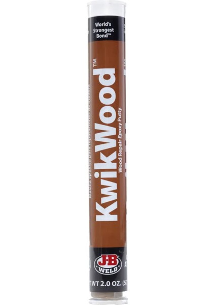 Kwikwood™ Epoksi Macun - 2 Oz Ahşap Onarıcı, Ahşap Yapıştırıcı Jb Weld Kwikwood Şırınga indirimleri