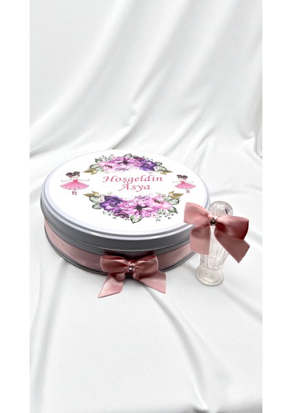 Abla Kardeş Temalı Isme Özel Kız Bebek Çikolatası modelleri