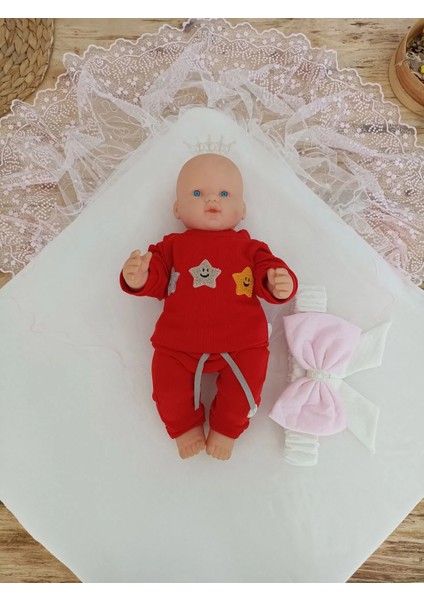 Bal Peteği My Princess Taç Nakış Inci Fiyonklu Dantel Duvaklı Delüks Kundak Bebek Battaniyesi Pembe indirimleri