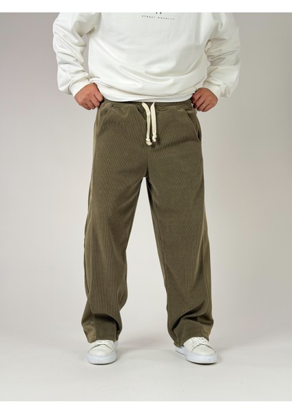 Oversize Haki Erkek Baggy Pantolon COC2521 modelleri
