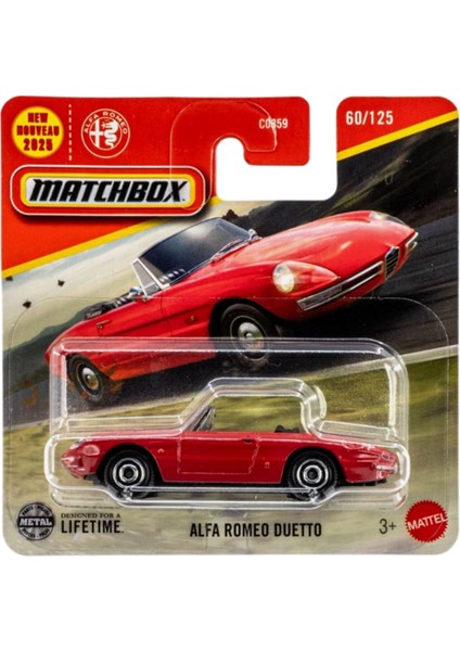 - Alfa Romeo Duetto - Red Rosso (1/64) 2025 Case