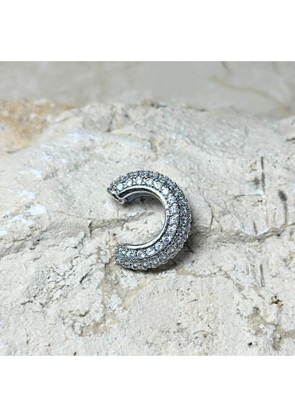 Vıp Zirkon Silver Earcuff fiyatları