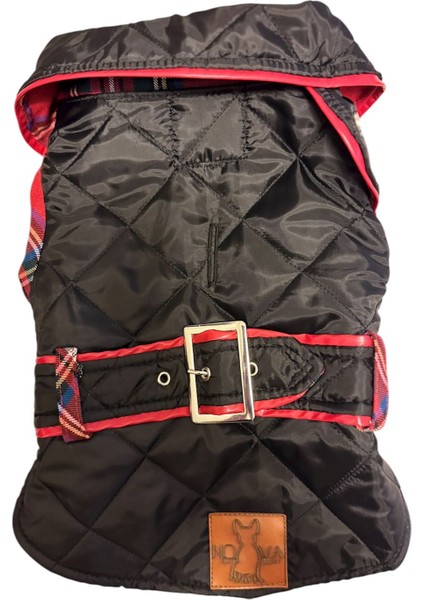 Novablaf Siyah-Iç Kapitone Şık Köpek Yelek fiyatları