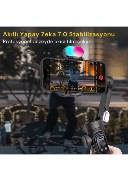 Smart x Pro Combo 3 Eksen Akıllı Telefon Gimbal Stabilizer (Ios & Android) indirimleri