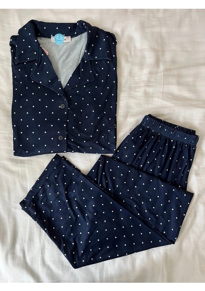 - Happy Dots Kadın Pijama Takımı