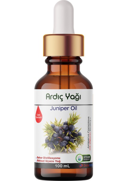 Ardıç Yağı (Ardıç Tohumu Yağı) - 100 ml (Uçucu Yağ,buhardanlık Esansı,oda Kokusu)