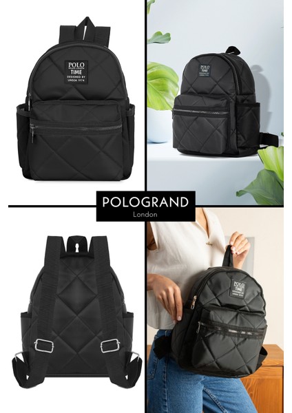 Orijinal Kadın Polo Collection Geniş Hacimli 4 Bölmeli Seyahat Okul Spor Günlük Comfort Sırt Çantası fiyatları