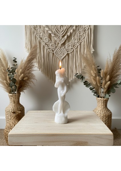 Özel Mitolojik Seri- Beyaz Afrodit Kokulu Soya Mumu