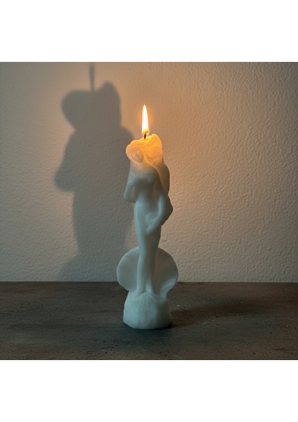 Özel Mitolojik Seri- Beyaz Afrodit Kokulu Soya Mumu