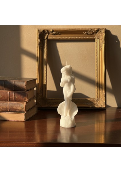 Özel Mitolojik Seri- Beyaz Afrodit Kokulu Soya Mumu