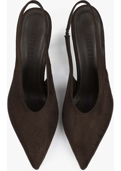 Kadın Vetra Kahve Süet Stiletto fiyatları