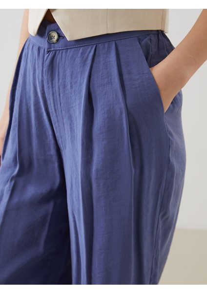 Yeni Sezon Beli Lastikli Kadın Pantolon modelleri