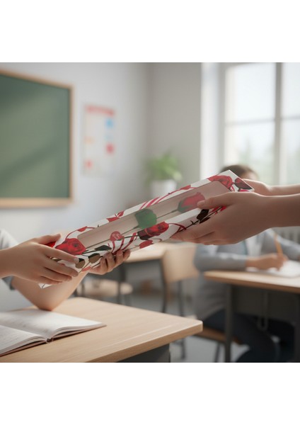 Kutulu Gül - Öğretmenler Günü Hediyesi modelleri