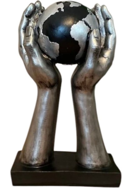 Dekoratif Dünya Tutan El Biiblo modelleri