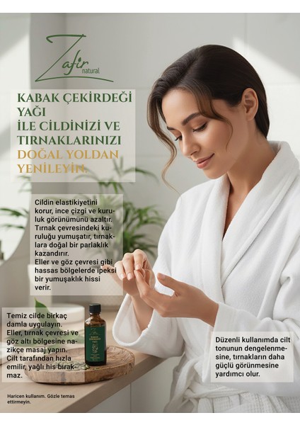 Doğal Bakım Serisi Soğuk Sıkım Kabak Çekirdeği Yağı &100 Doğal 50 ml fiyatları