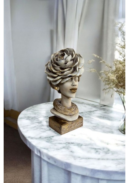 Dekoratif Kadın Biblo