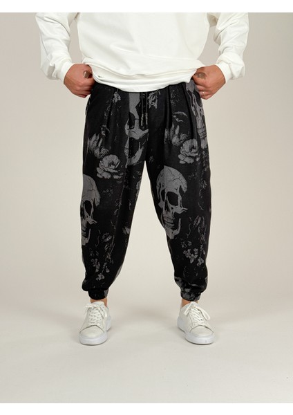 Kurukafa Desenli Erkek Pileli Yarım Şalvar COC1096 fırsatları