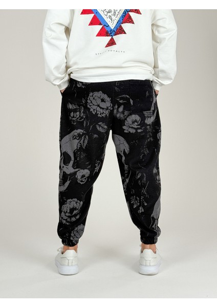 Kurukafa Desenli Erkek Pileli Yarım Şalvar COC1096 indirimleri