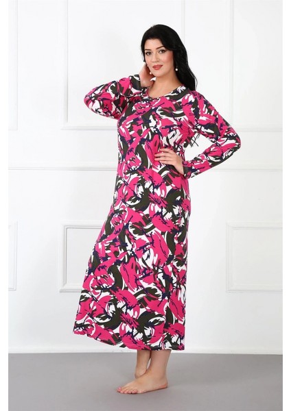 - Büyük Beden Anne Gecelik Fuşya fiyatları
