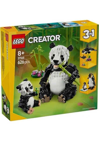 31165 LEGO Creator 3in1 - Panda Ailesi 626 Parça +8 Yaş