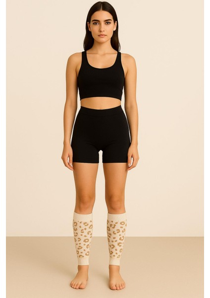 3 Adet Basic Pamuk Içerikli Desenli Tozluk