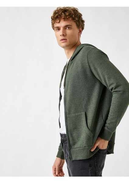 Ltb Vınee Fermuarlı Hırka Sweatshirt Kapüşonlu indirimleri