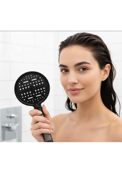 3 Adet Yedek Filtreli Su Tasarruflu Kireç Önleyici Özellikli Duş Başlığı