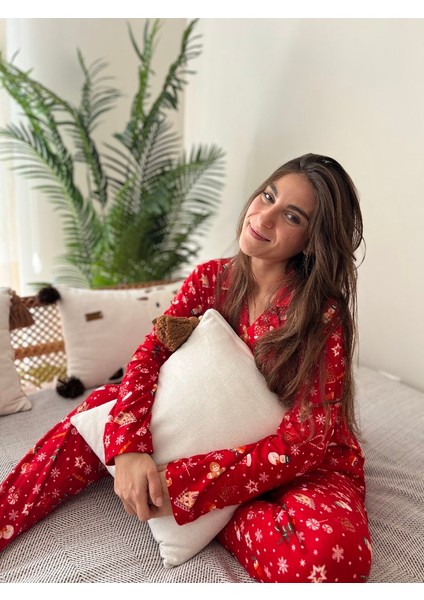 - Merry Mood Kırmızı Kadın Pijama Takımı