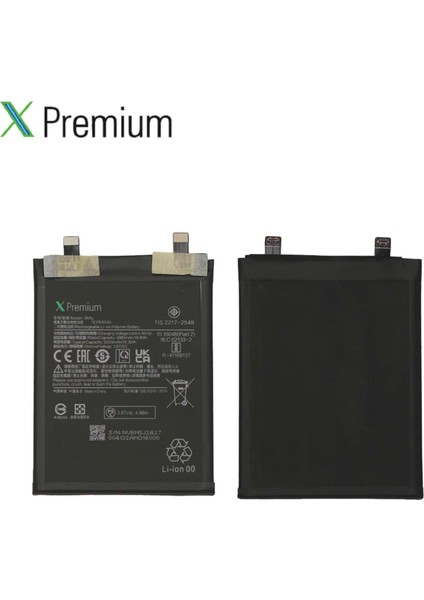 Xpremium Xiaomi Redmi K50 Ultra Uyumlu Batarya Pil Süper Yüksek Kalite 5000 Mah BM5J modelleri