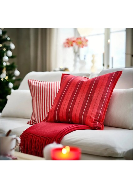 Vınterfınt Kırlent Kılıfı, Kırmızı, 50X50 cm fiyatları