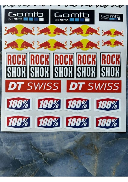 Motorsiklet,bisiklet Marka Sticker Seti modelleri