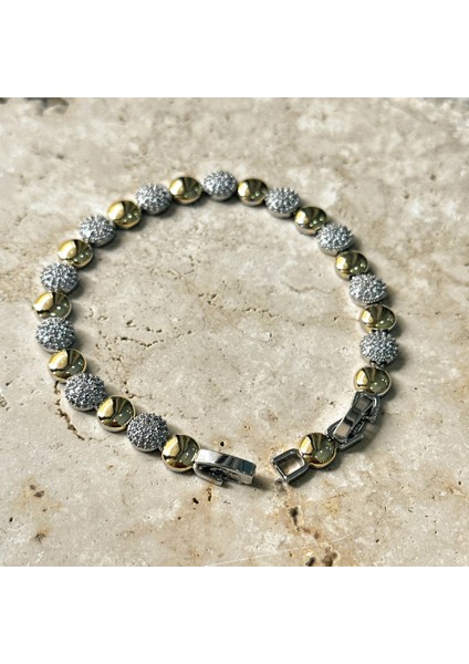 Vıp Seri Yuvarlak Zirkon Bileklik