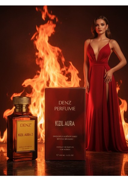 Kızıl Aura No 2 Yakmaya Hazır Mısın %40 Esans Extreme Kalite