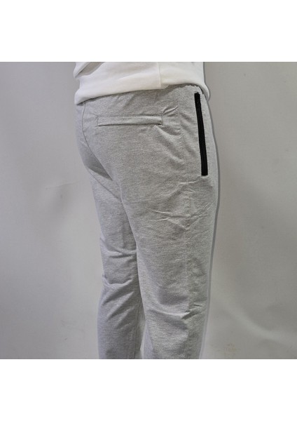 Erkek Pamuklu Slim Fit Düz Paça Eşofman Altı fiyatları