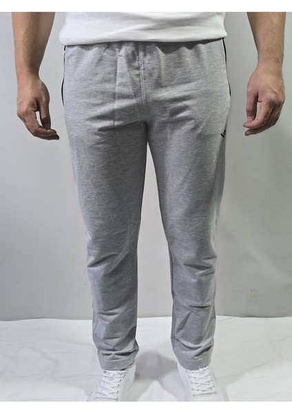 Erkek Pamuklu Slim Fit Düz Paça Eşofman Altı fırsatları