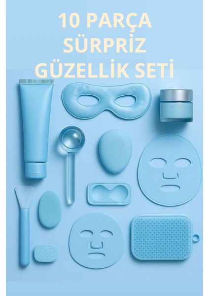 Kadınlara Özel 10 Farklı Ürün Süpriz Paket / Cilt Bakım Paketi - Advent Calendar