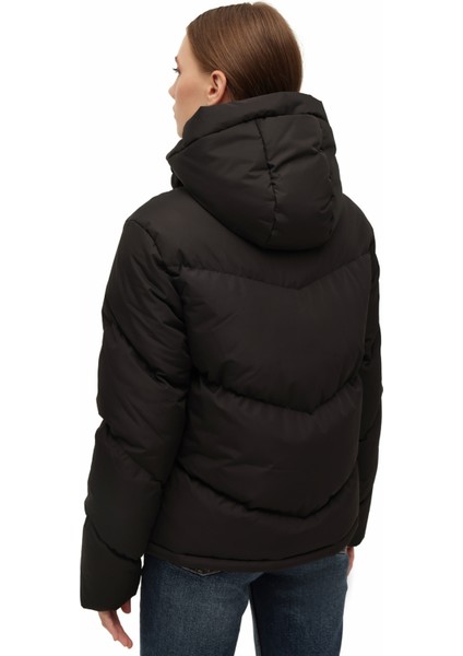 Wl 2W-KX-CROP 5pr Siyah Kadın Kısa Kaban fiyatları