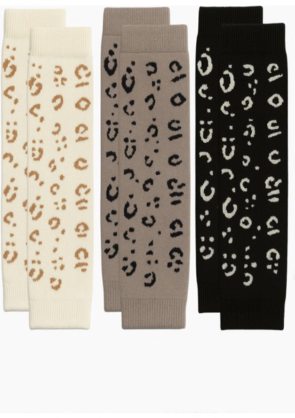 3 Adet Basic Pamuk Içerikli Desenli Tozluk