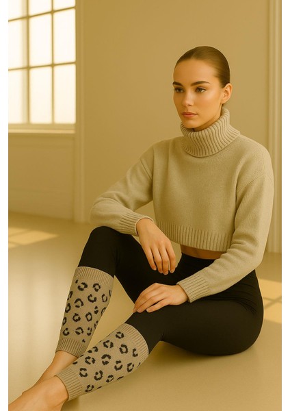 3 Adet Basic Pamuk Içerikli Desenli Tozluk