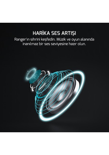 Ranger Siyah 7.1 Rgb Gamıng Kulaklık