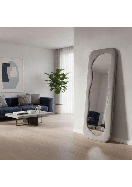 Pera Dalgalı Çerçeveli 170X65 cm Oval Boy Aynası fiyatları