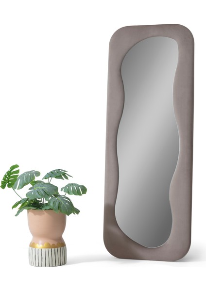 Pera Dalgalı Çerçeveli 170X65 cm Oval Boy Aynası fırsatları