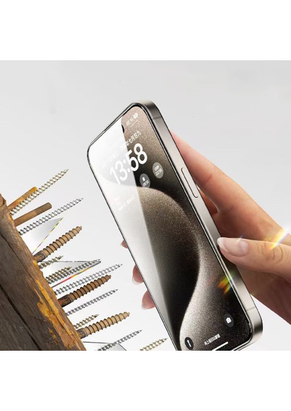 Apple iPhone 17 Zore 3D Oliv Hd Temperli Cam Ekran Koruyucu + Kolay Uygulama Aparatı fırsatları