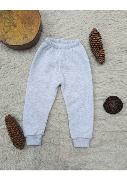 Şardonlu Üç Iplik Eşofman Altı