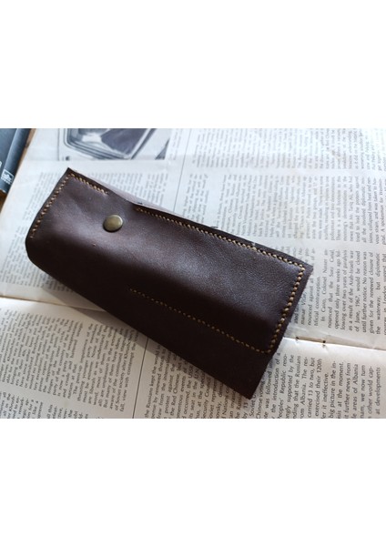 Gerçek Deri Tamamen El Emeği Özel Kalemleriniz Için Kalemlik Kalemkutu (8*18CM ) NLU36 fiyatları