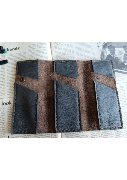 Gerçek Deri Tamamen El Emeği Özel Kalemleriniz Için Kalemlik Kalemkutu (8*18CM ) NLU36 fırsatları