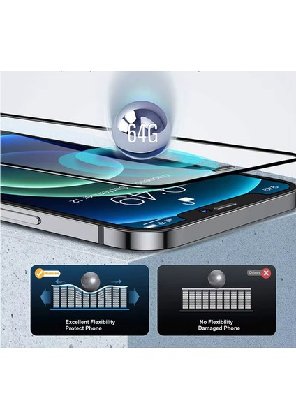 Huawei Nova Y70 Uyumlu Parlak Cam Ekran Koruyucu Extra Dayanıklı Kırılmaz