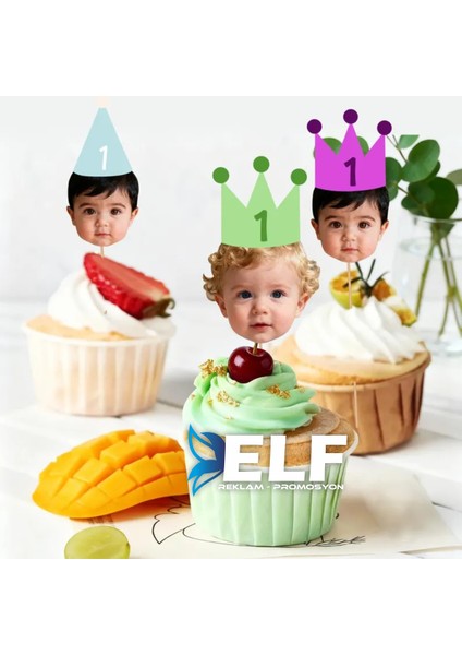 Fotoğraflı Kürdan Süsler 10 Adet fiyatları